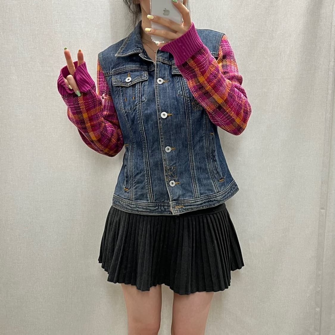 오일릴리 울 데님 자켓/#3765 상품이미지2