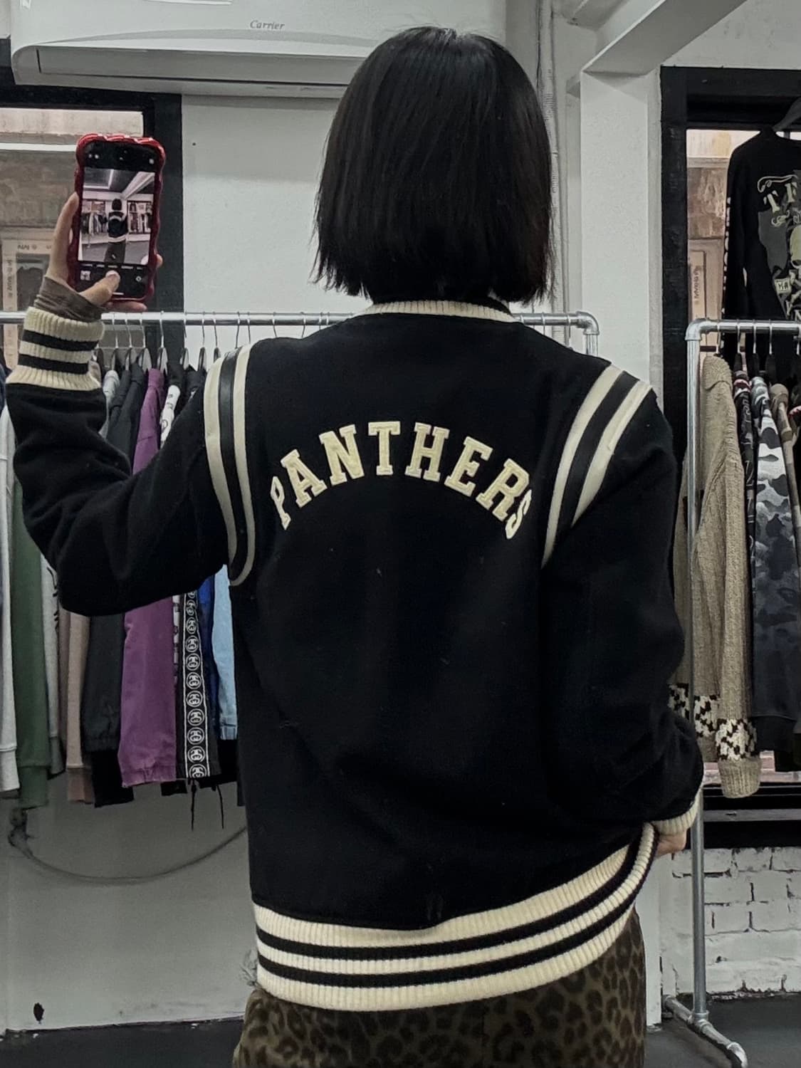 히스테릭 글래머 디트로이트 바시티 자켓 상품이미지5