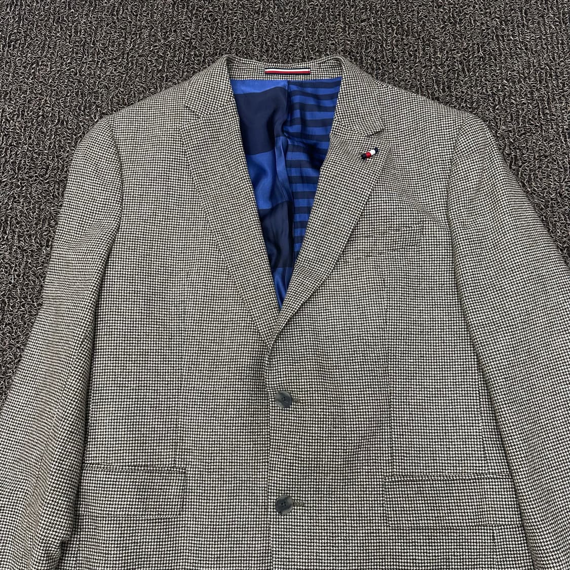 타미힐피거 체크 블레이져 자켓 L-XL 상품이미지2