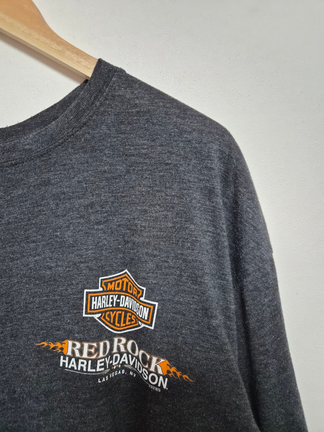 할리데이비슨 빅로고 반팔 티셔츠 XL사이즈 - T110 상품이미지3