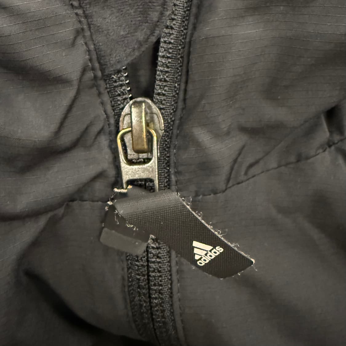 [정품/M] 아디다스 블랙 후드 바람막이 자켓 b10 상품이미지7