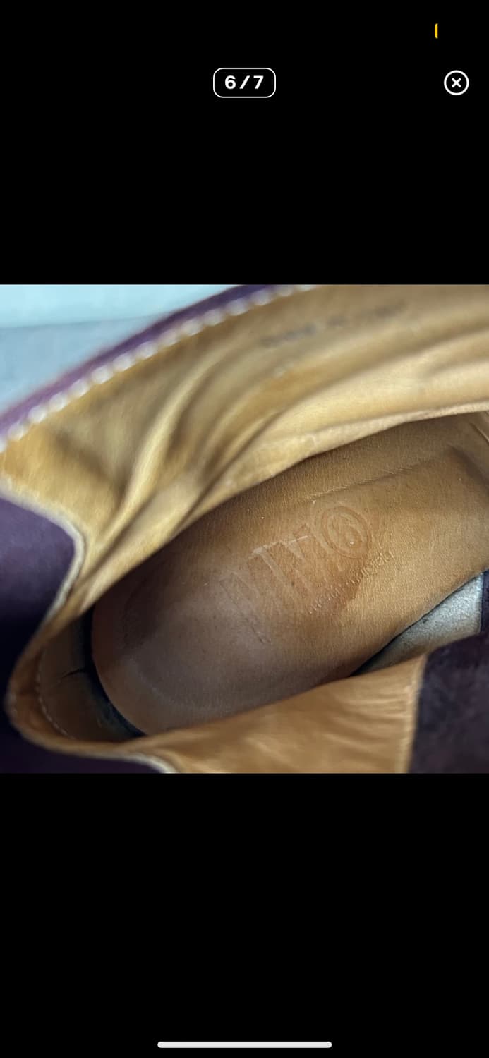 MM6 스웨이드 부츠 상품이미지3