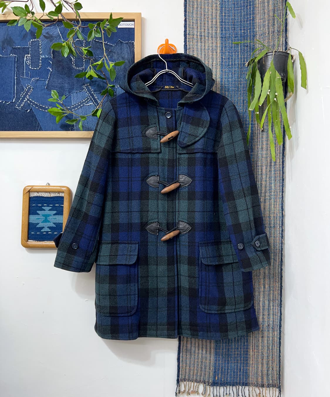 👧🏻JUDYAN ANN   Black Watch Duffle  상품이미지1