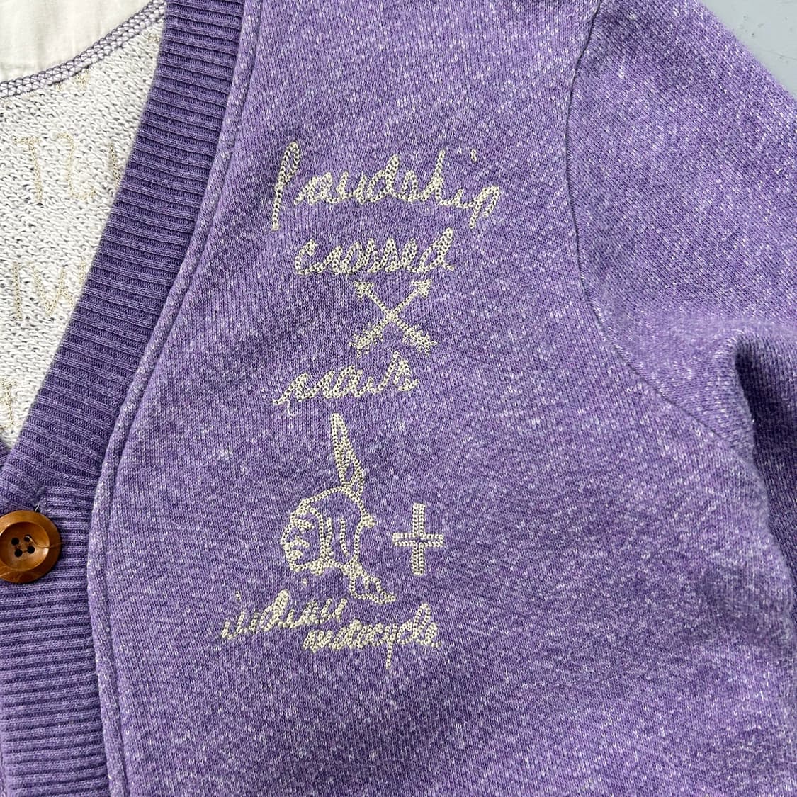 인디언 모터사이클 엠브로이드 가디건 상품이미지5