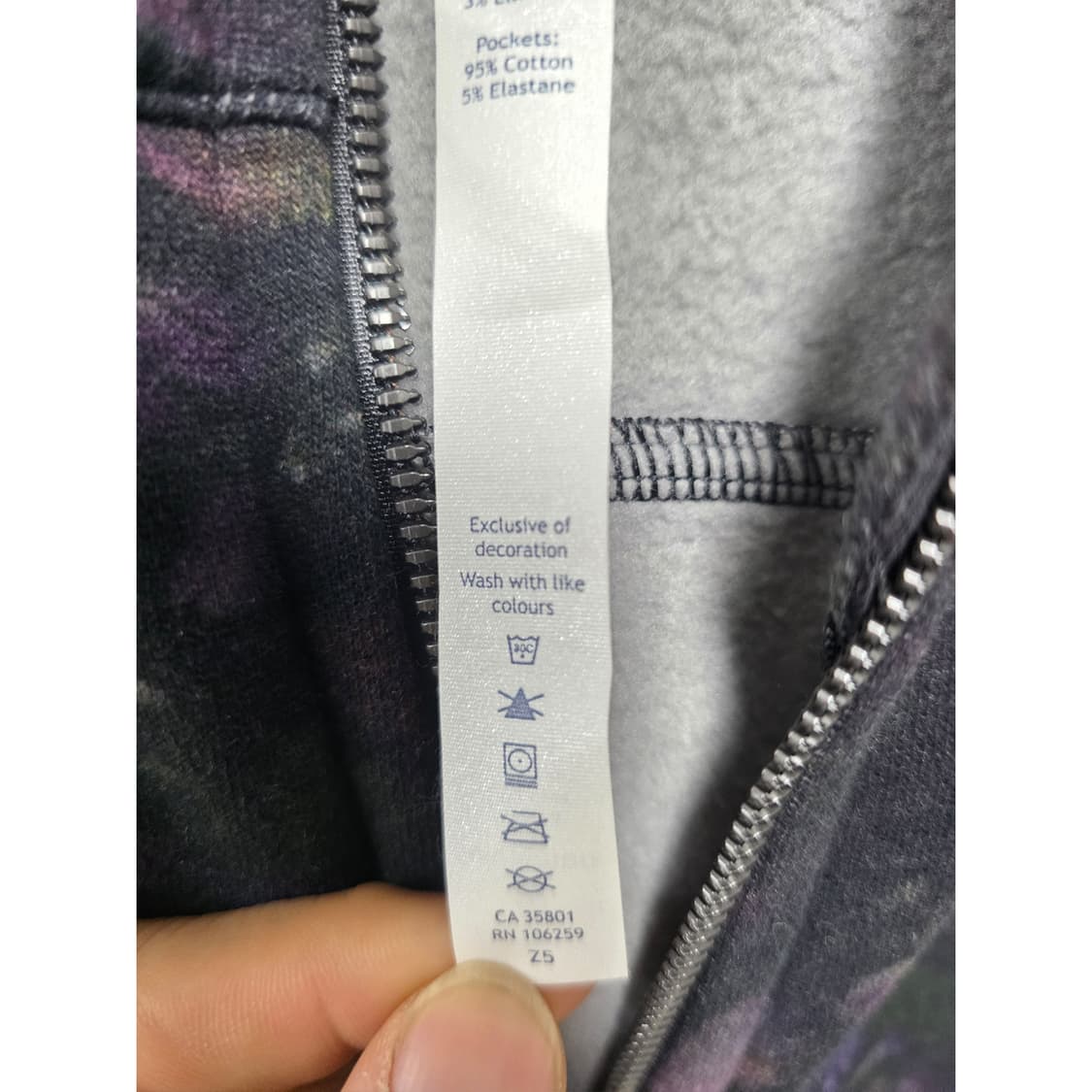 룰루레몬 패턴 후드 집업 사이즈 M 상품이미지3