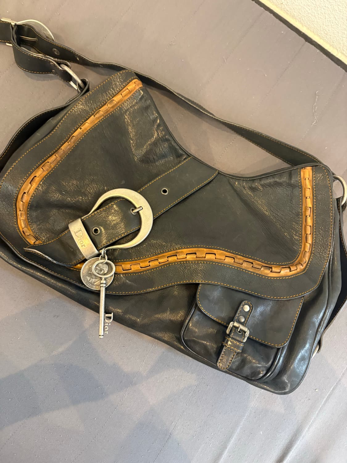디올 가우초 숄더백 존갈리아노 상품이미지1
