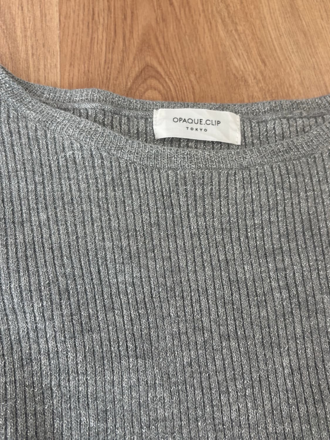 일본 빈티지 글리터 니트 상품이미지3