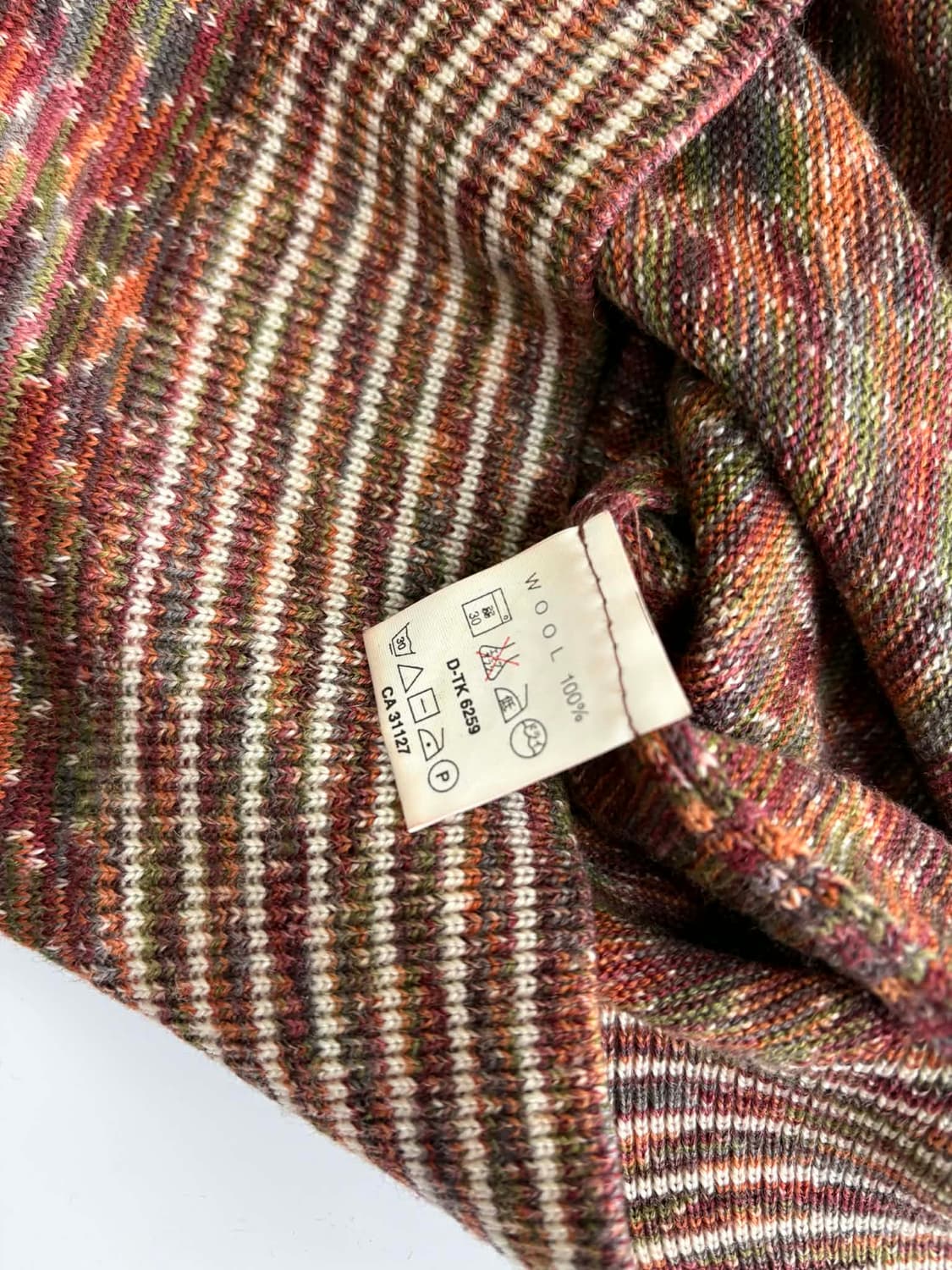 미쏘니 스포츠 울 크루넥 이태리 니트 스웨터 상품이미지5