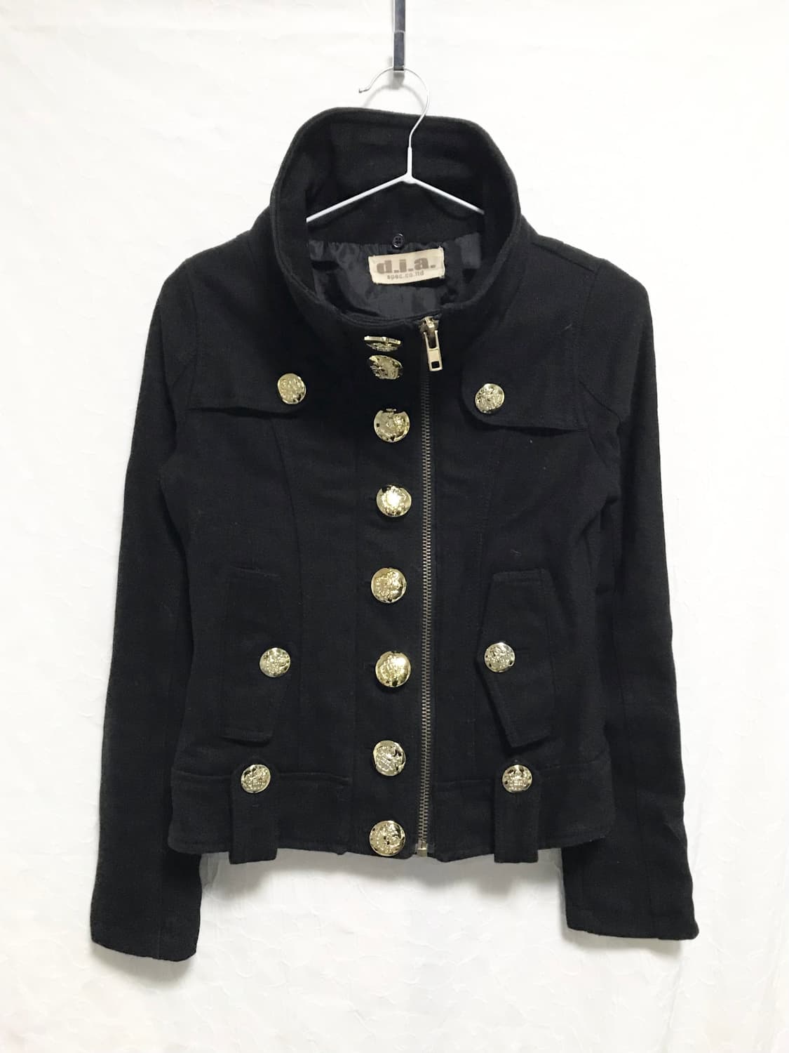 빈티지 d.i.a 다이아 갸루 금장 숏 코트 상품이미지1
