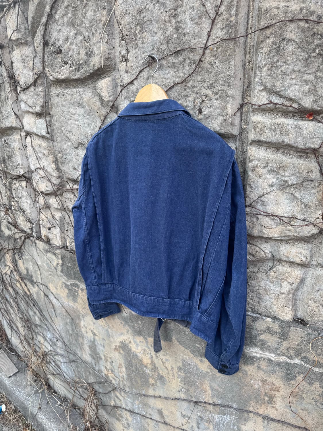 80~90s 오리지널 이탈리아군 배틀드레스 데님 자켓 미군 영국군 상품이미지4