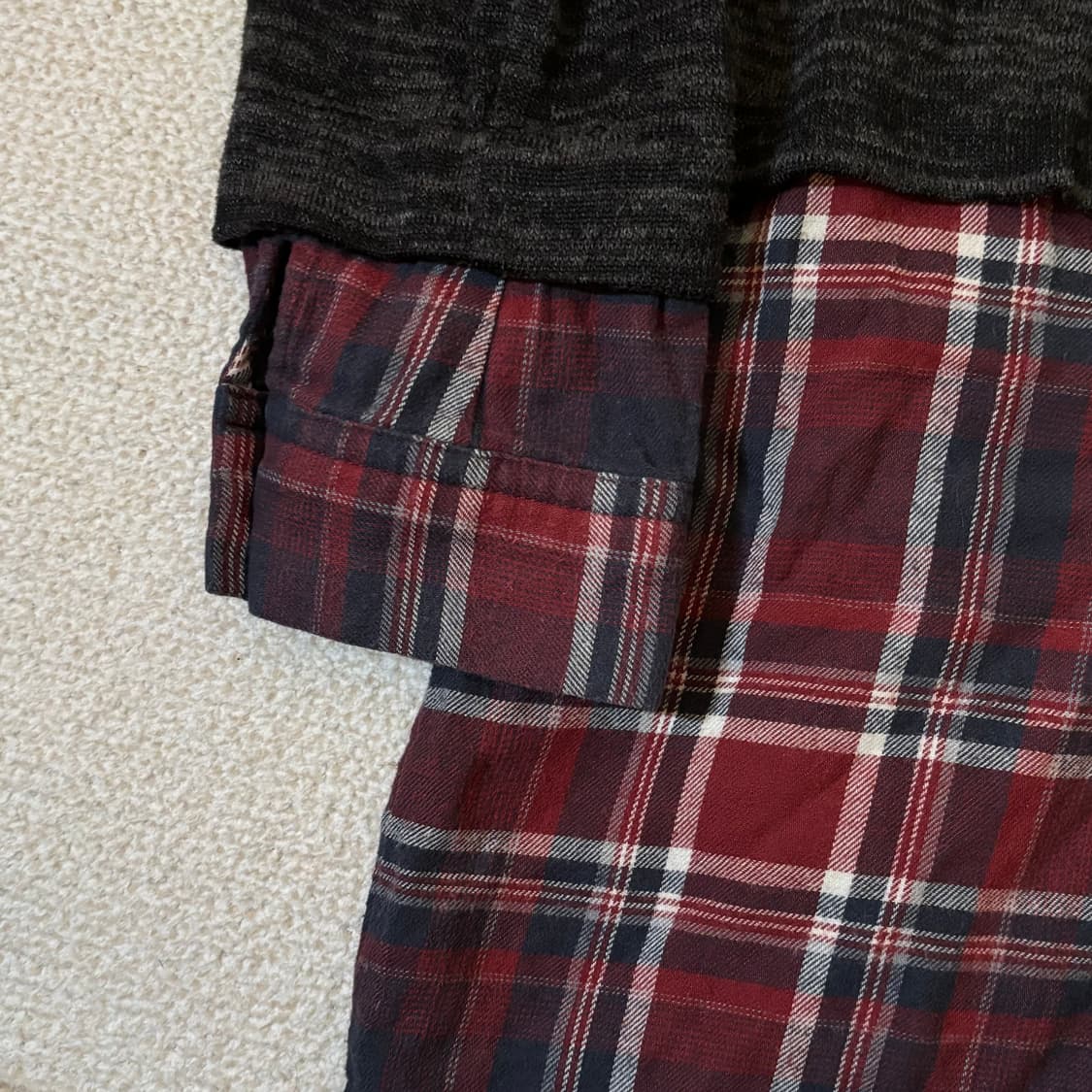 일본빈티지 cpa 체크포인트 니트 원피스 탑 상품이미지5