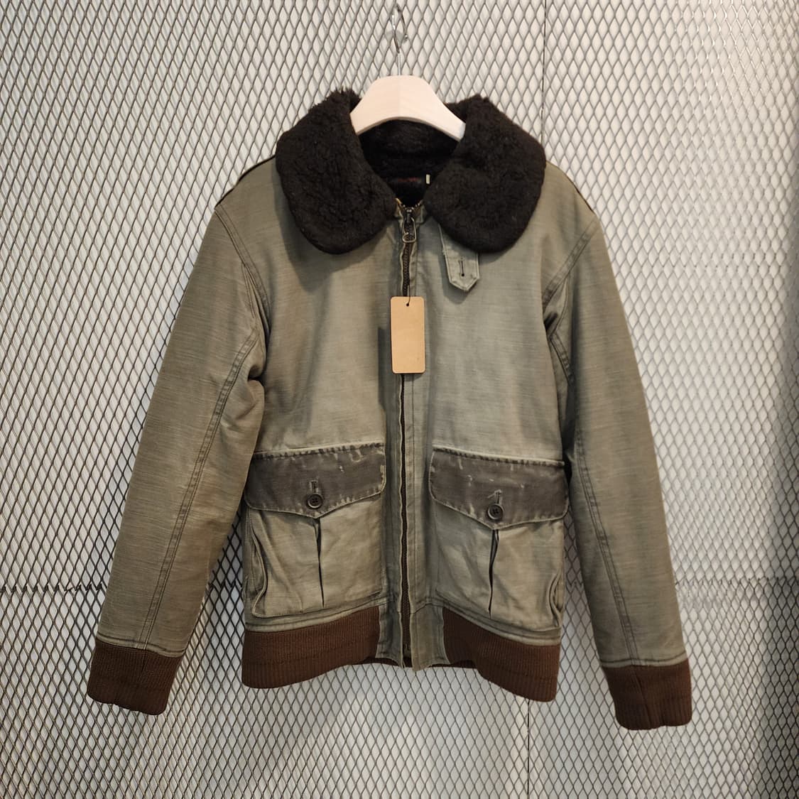 풀카운트 카키 쟈켓 상품이미지1