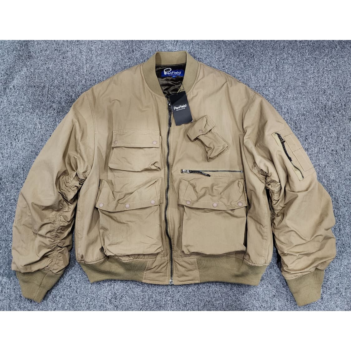 펜필드 유틸리티 포켓 플라이트 블루종 자켓 XL 상품이미지1