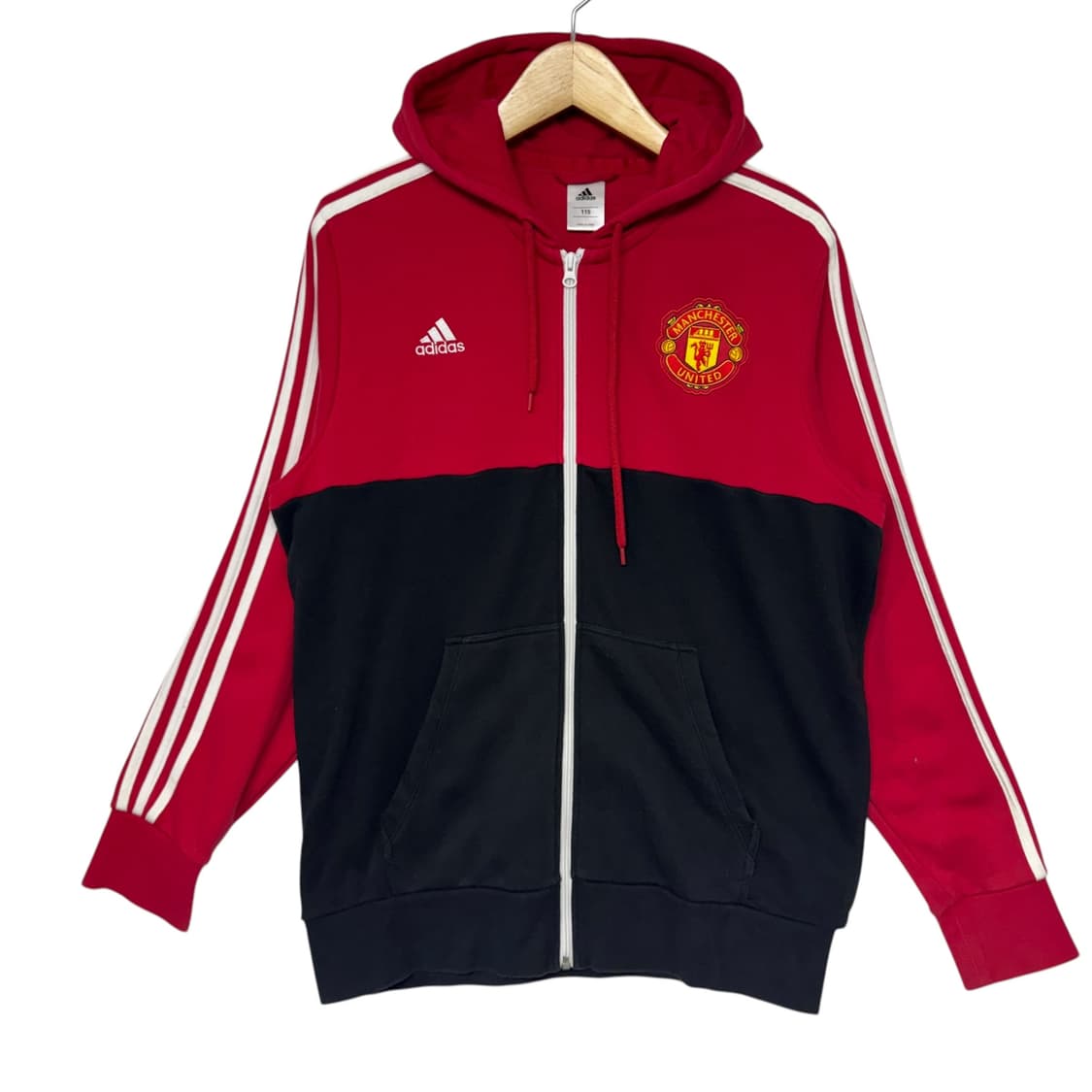 아디다스 맨유 3S 후드집업 상품이미지1