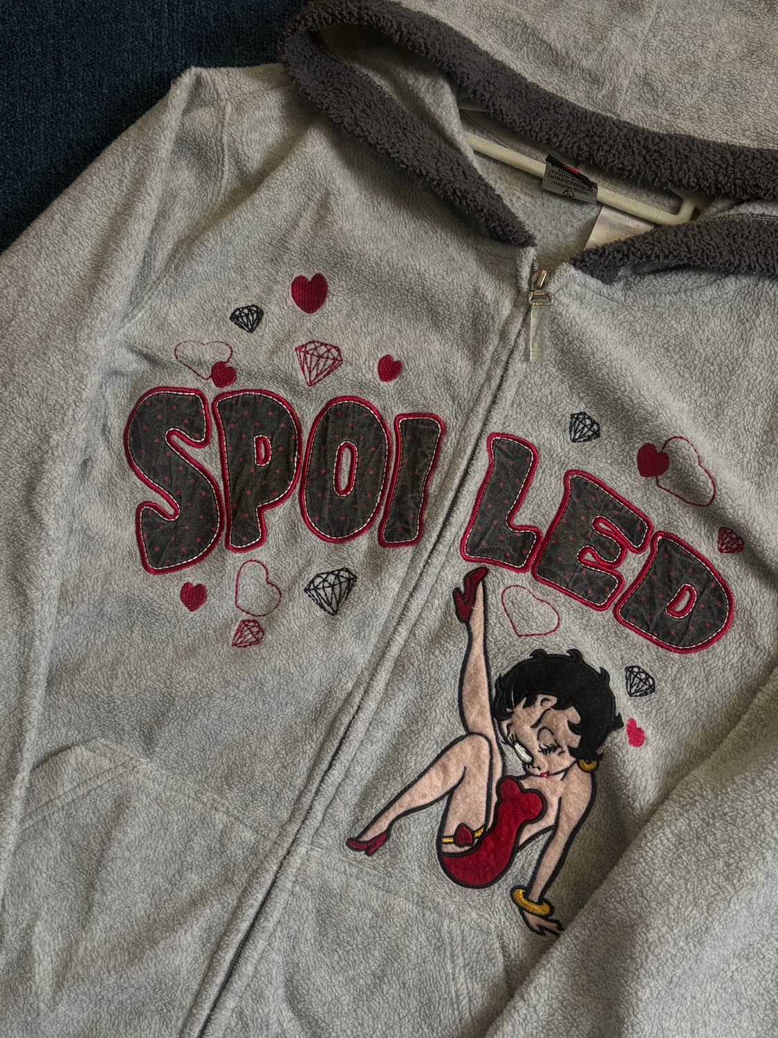 베티붑 후리스후디집업 상품이미지2