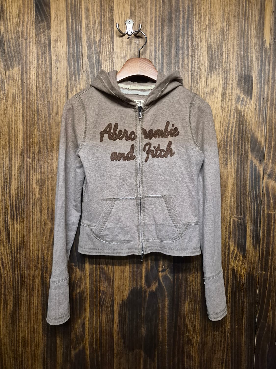 ABERCROMBIE BROWN HOODIE ZIPUP 상품이미지2