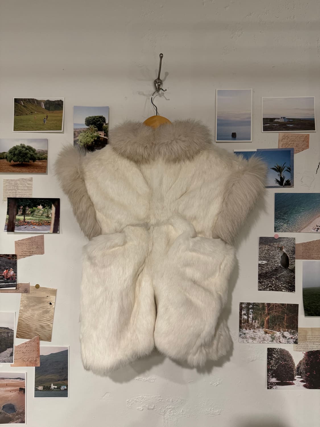 리버서블 리얼퍼 조끼 상품이미지9