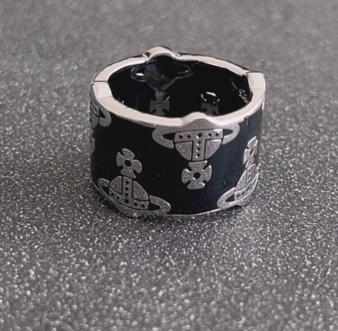 비비안웨스트우드 아카이브 orb 각인 포인트링 반지 상품이미지4