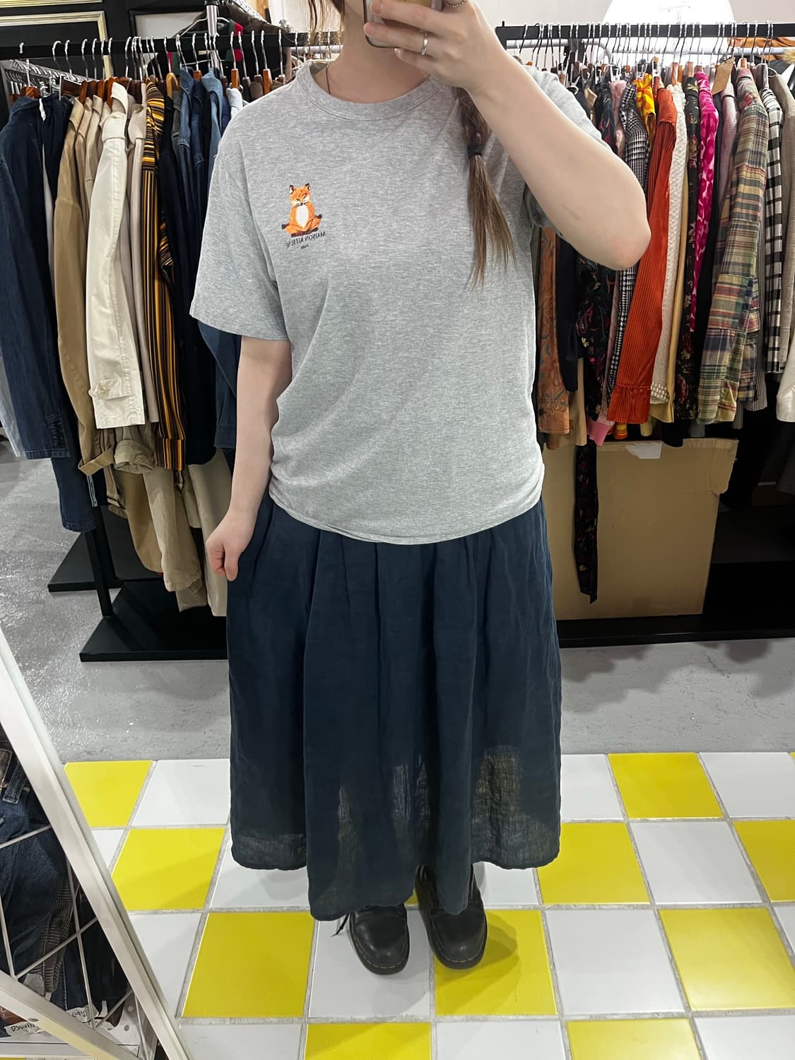Maison kitsune 메종키츠네 반팔티셔츠 상품이미지4