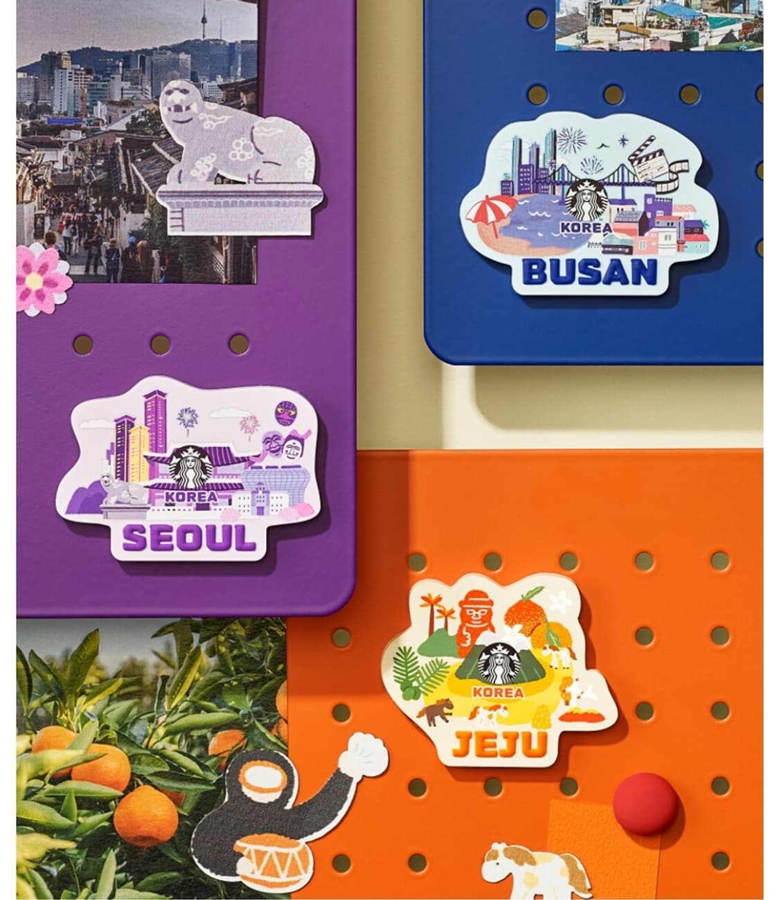 스타벅스 안녕 마그넷  상품이미지1