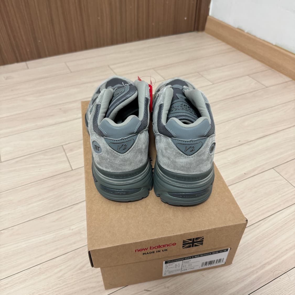 (새상품) 뉴발란스 디스이즈네버댓 991v2 그레이 280 상품이미지3