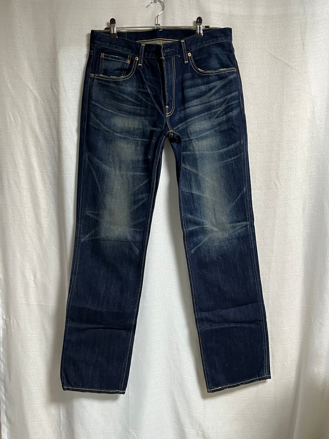 리바이스 502 워싱 데님팬츠 32 상품이미지1