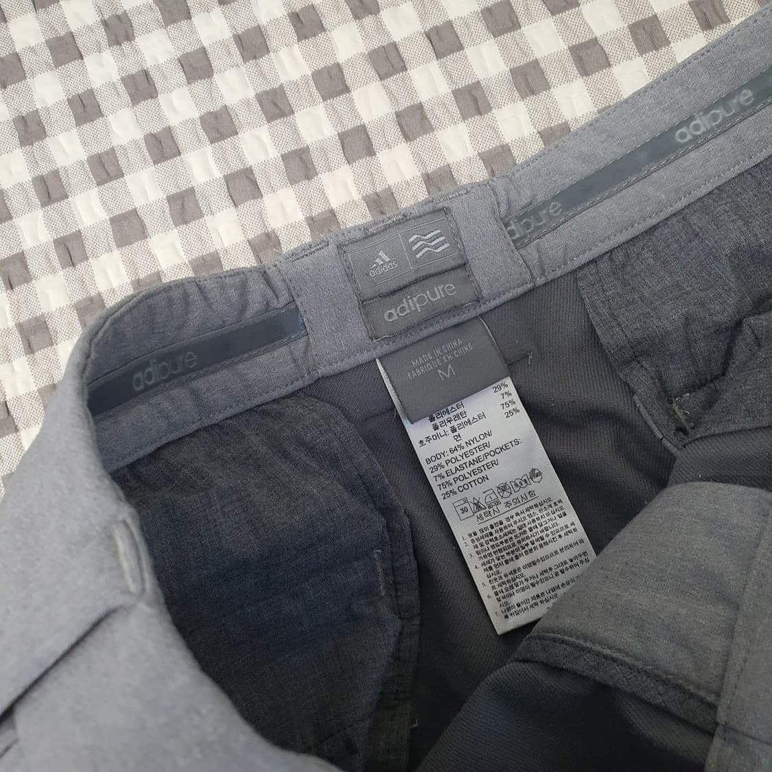 아디다스 골프 춘추 팬츠 남자30 상품이미지2