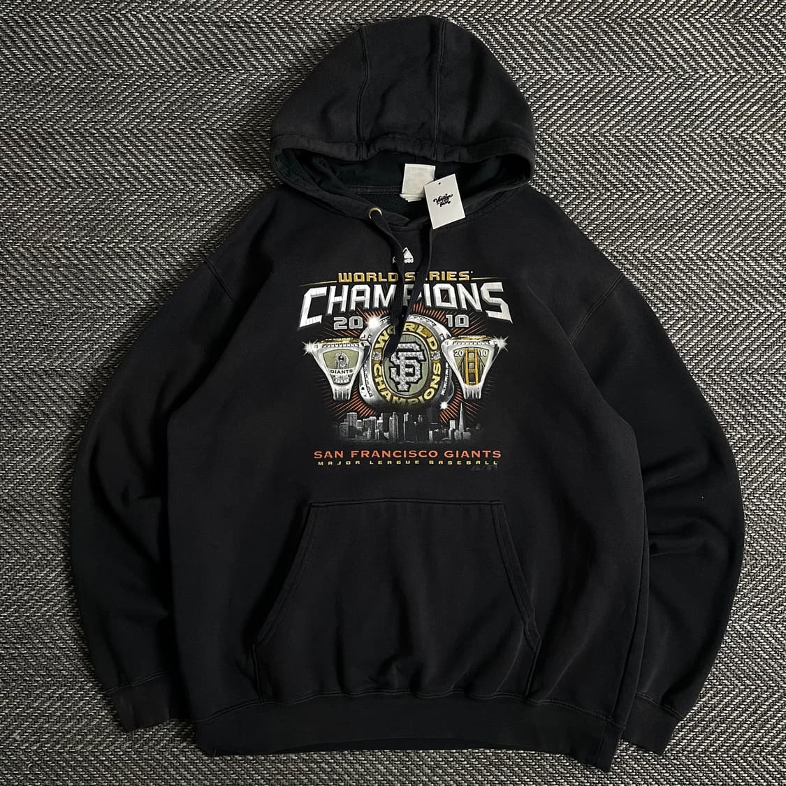 마제스틱 MLB 샌프란시스코 월드시리즈 후드 티셔츠o 2823 상품이미지1