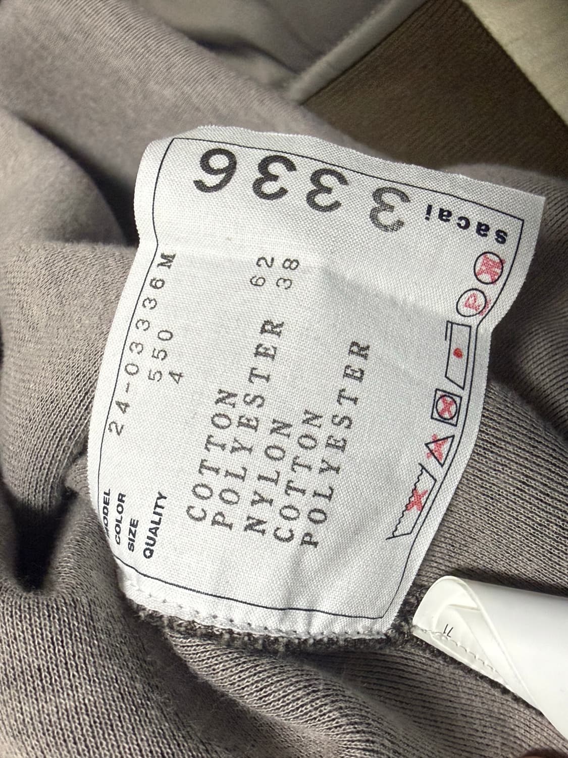 사카이 MA-1 크루넥 맨투맨 상품이미지4