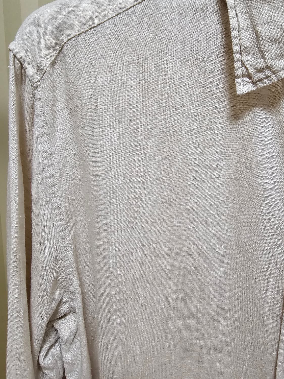 유니클로 셔츠 린넨 XL 상품이미지5