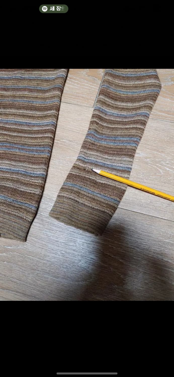 우루과이제 울 니트 스웨터 M사이즈 tricots st raphael 상품이미지3