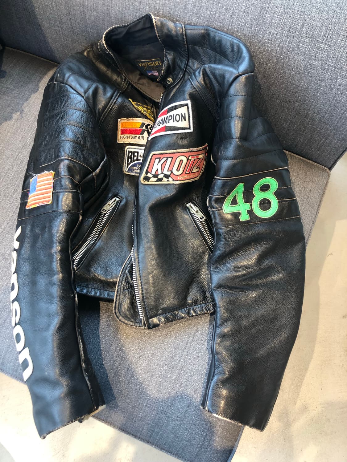 밴슨 바이크자켓 상품이미지3