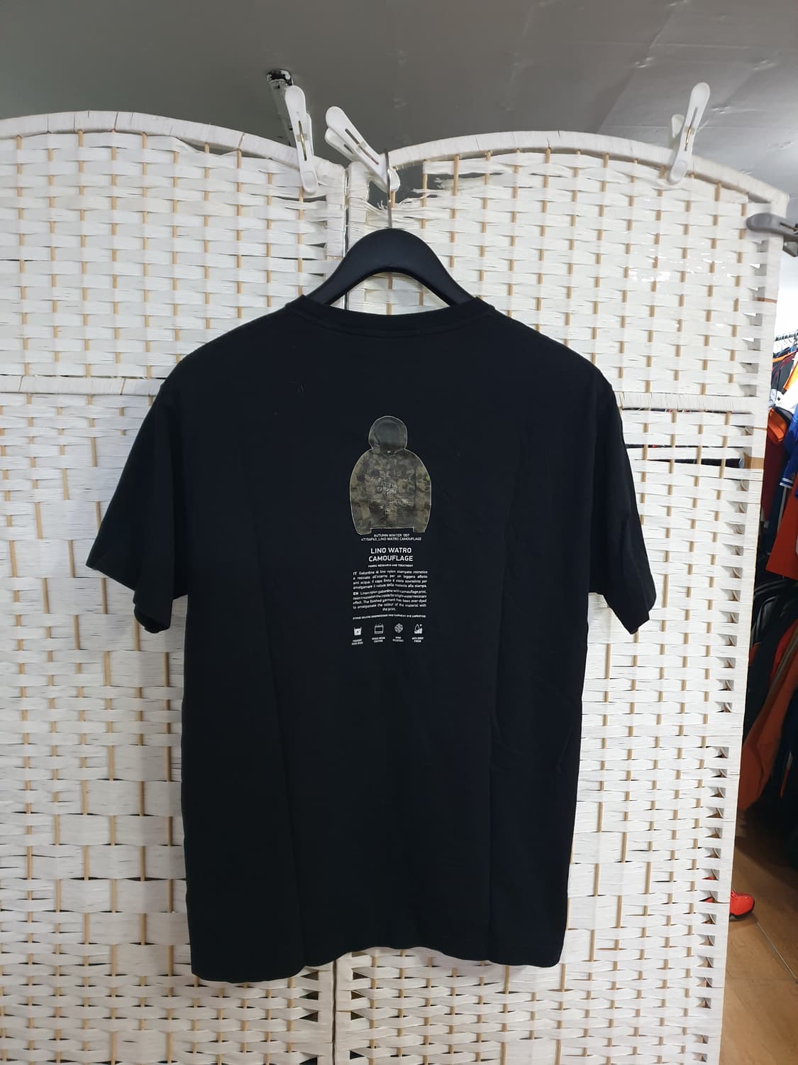 스톤아일랜드 ARCHIVIO 블랙 반팔티 105 상품이미지2