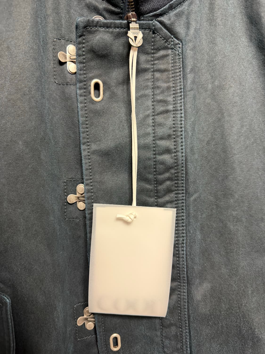 26SS 쿠어 워시드 덱 후크 립 보머 자켓 (다크네이비) / S 상품이미지3