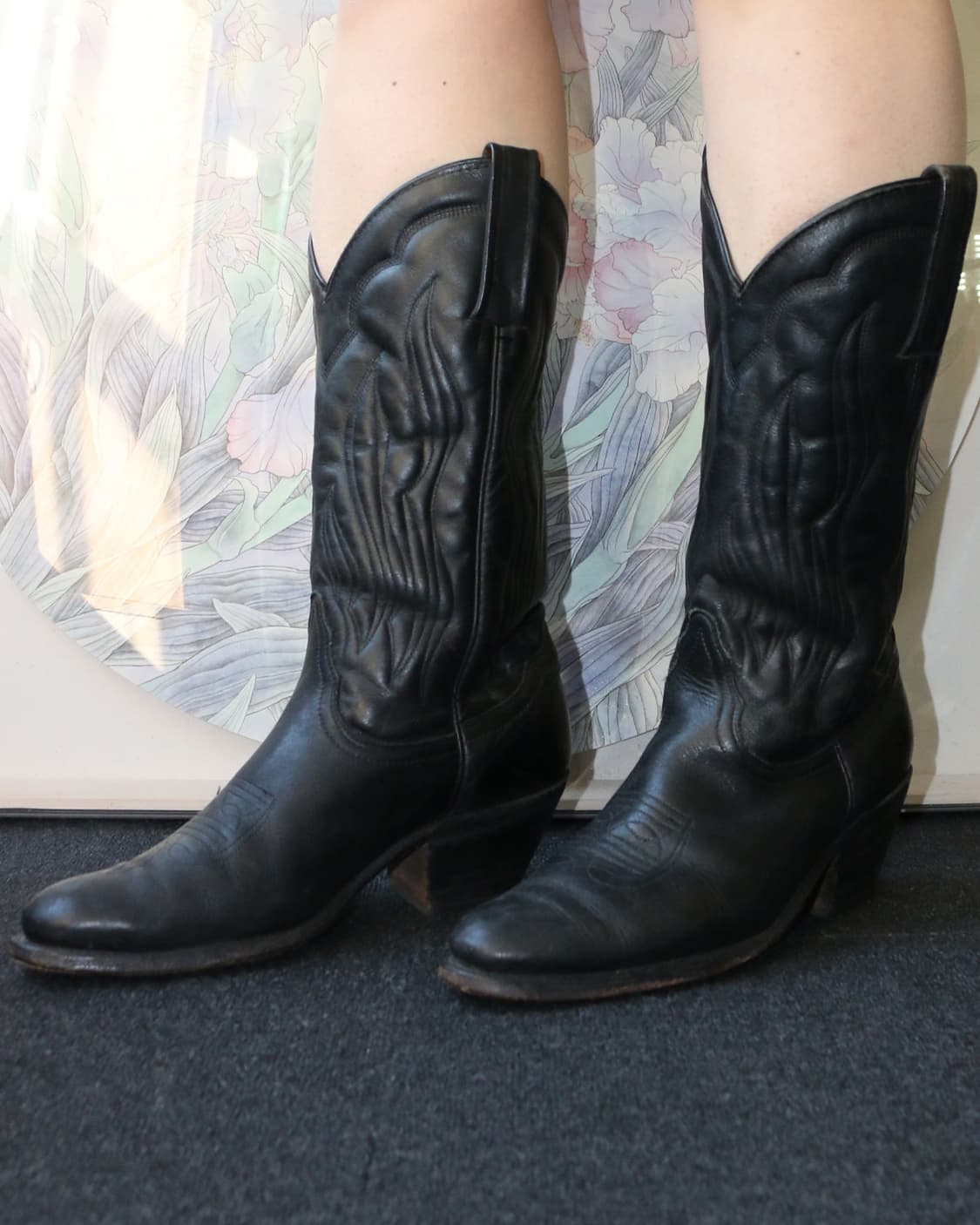 프라이 블랙 웨스턴 부츠 상품이미지2