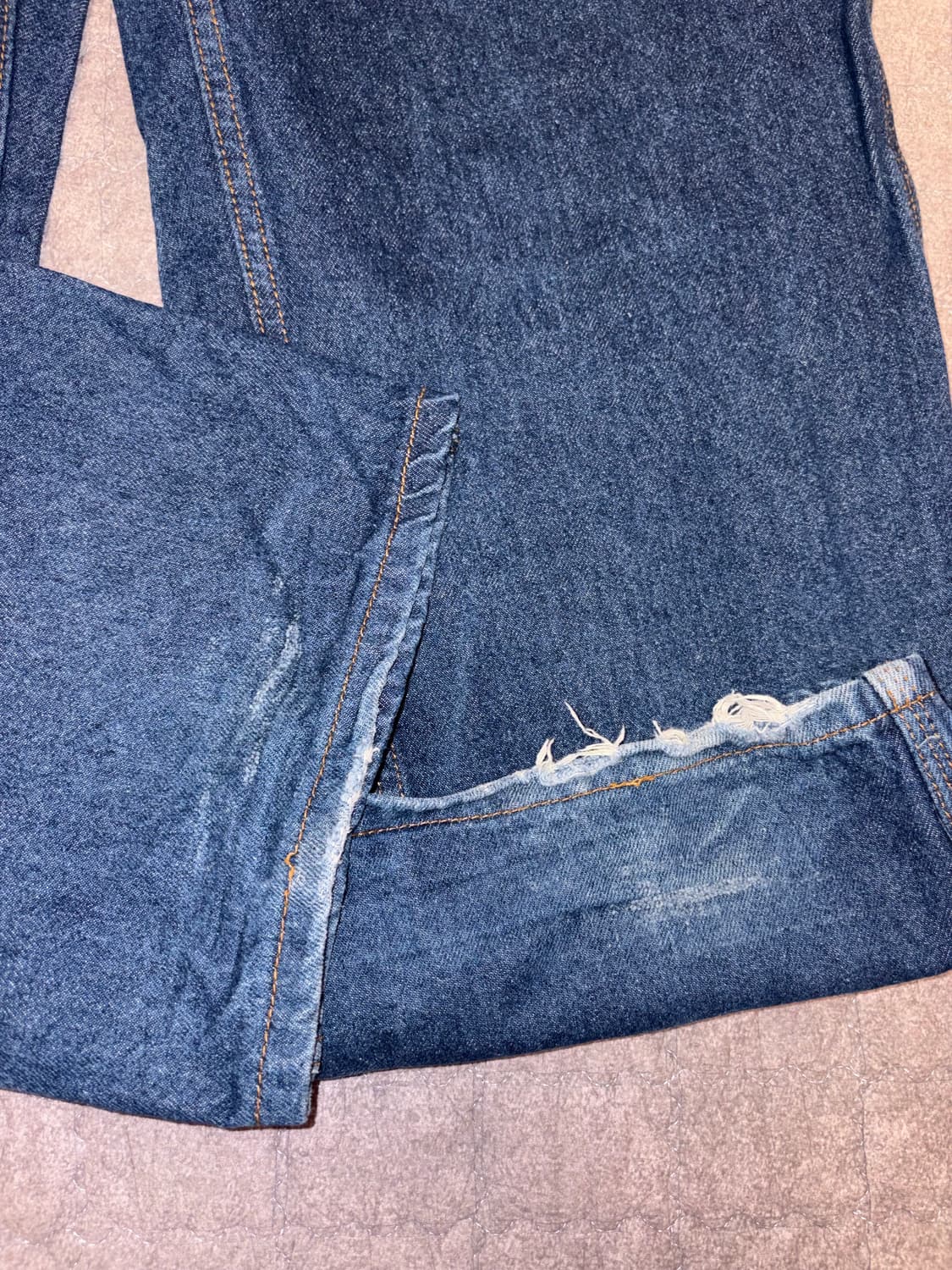 [34] 버터굿즈 배기 데님팬츠  상품이미지4