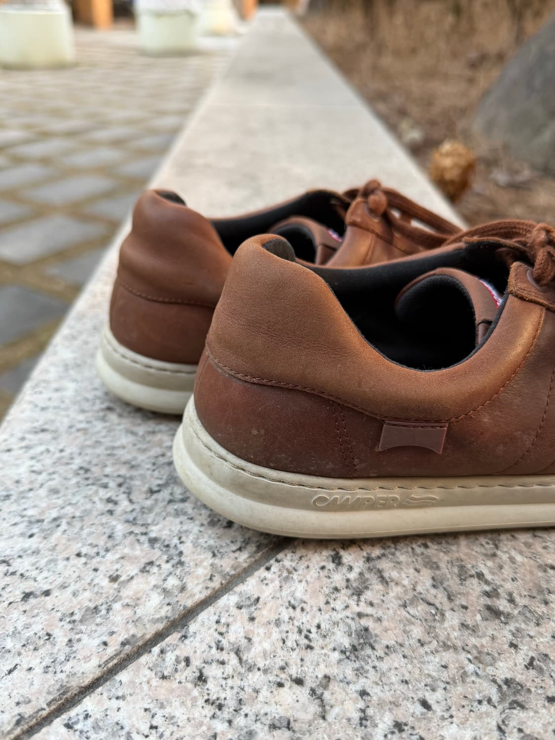 Camper 캠퍼 러너 포 레더 스니커즈 상품이미지6