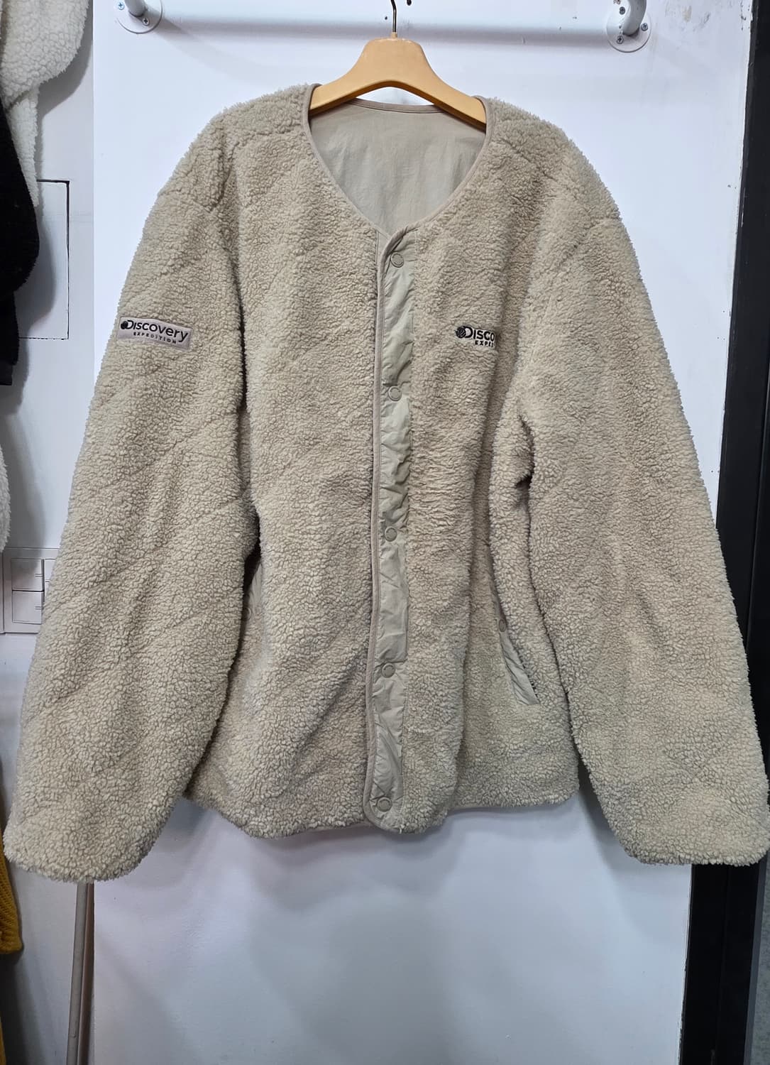 디스커버리 남성 양면 후리스 자켓 상품이미지3