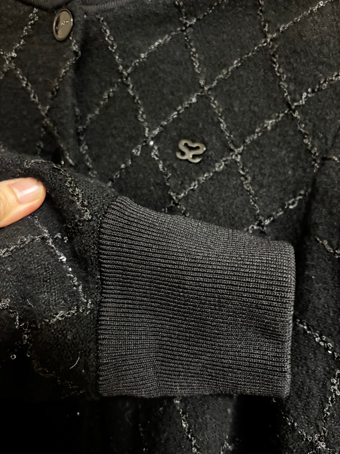 산드로 로고 집업 + 봄버 가디건 자켓 sandro 상품이미지5