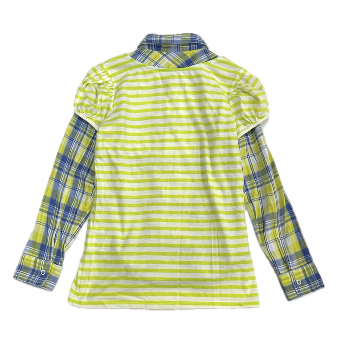 💫데코라 괴짜룩 코디세트💫 셔츠 체크 퍼프 반팔 코디세트  상품이미지3