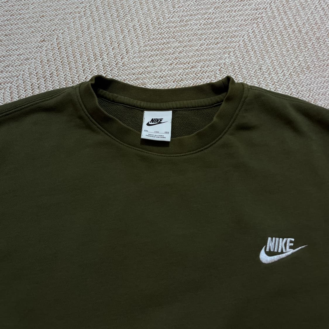 [정품] 나이키 카키 푸츄라 맨투맨 [ XXL ] 상품이미지3