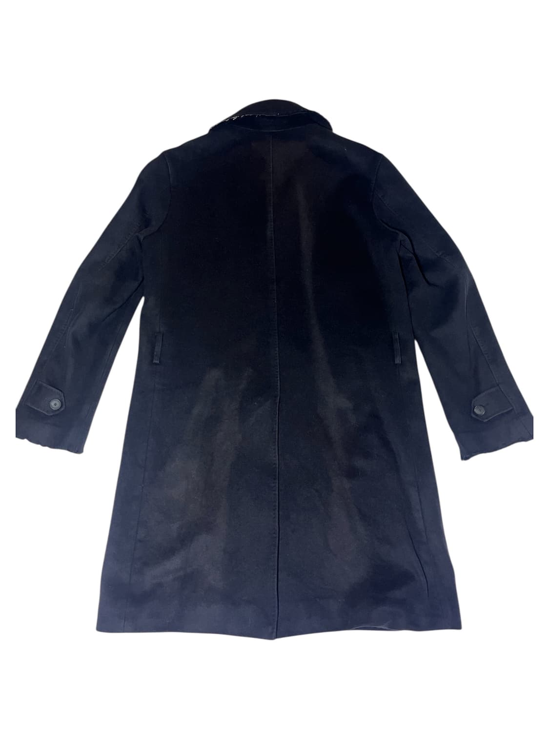 [48] 빈티지 아카이브 에디피스 히든 버튼 선블리치 컷아웃 맥코트 상품이미지2