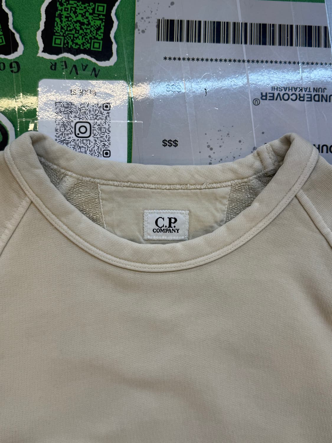 씨피 컴퍼니 가먼트 다잉 크루넥 맨투맨 상품이미지3