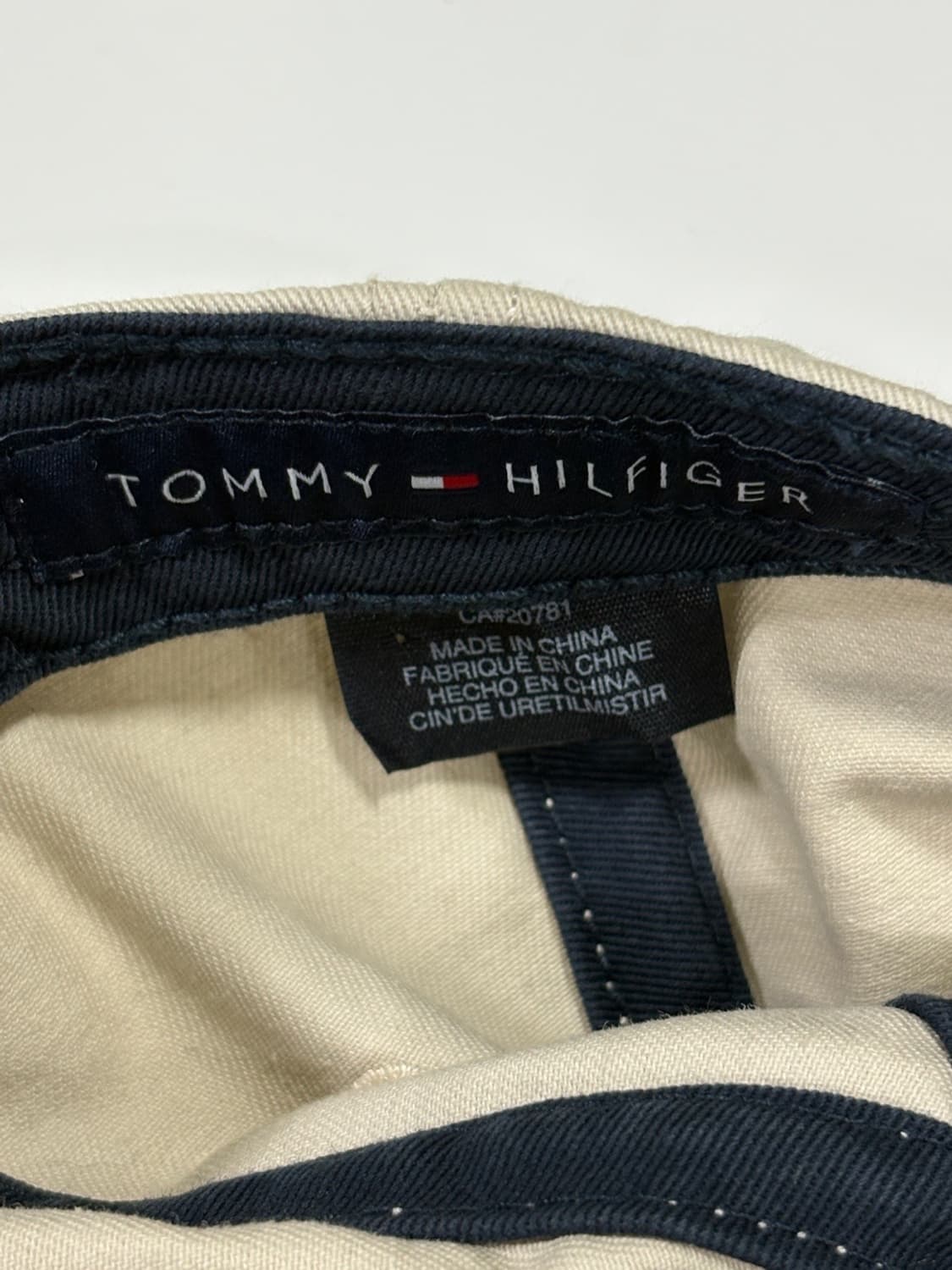 타미힐피거(Tommy Hilfiger) 빈티지 베이지 모자 상품이미지6