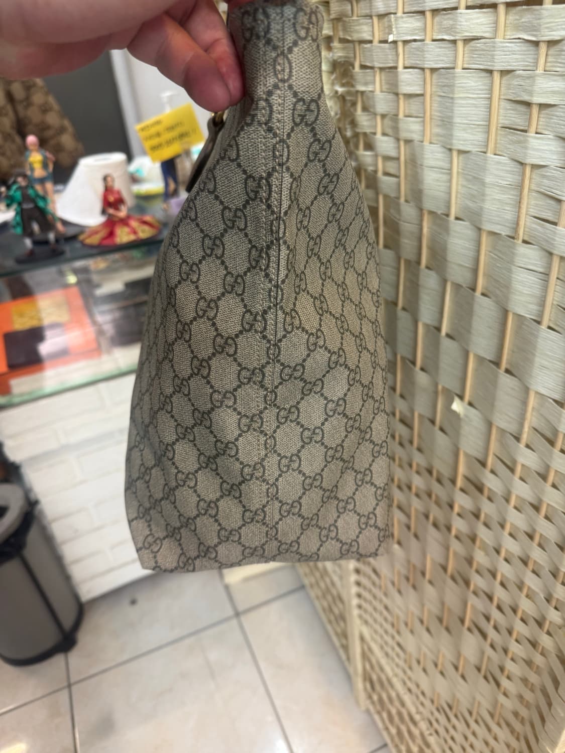 정품 구찌 오디피아 GG 수프림 쇼퍼백 팝니다 상품이미지2