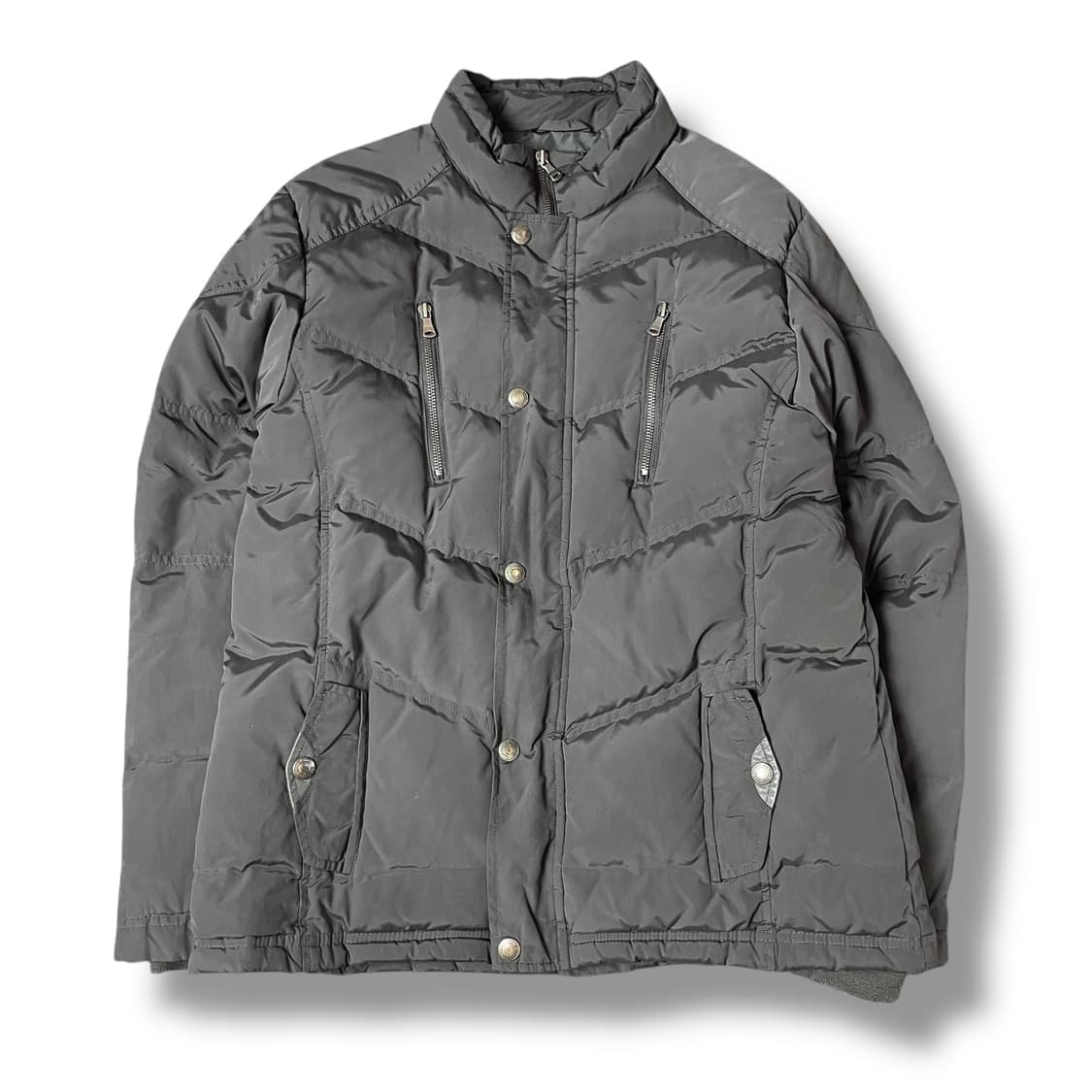 캘빈클라인진스 그레이 덕다운 패딩 M 상품이미지1