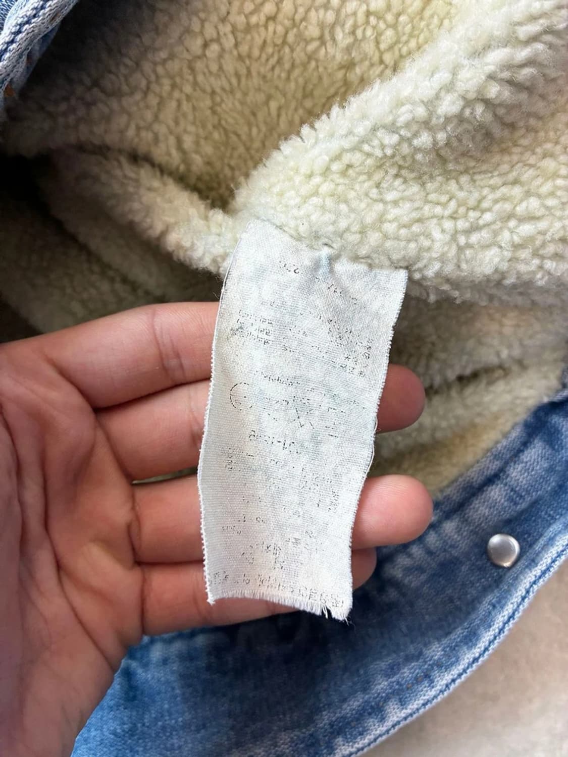 리바이스 00's 양털 데님 트러커 자켓 PN5870    상품이미지9