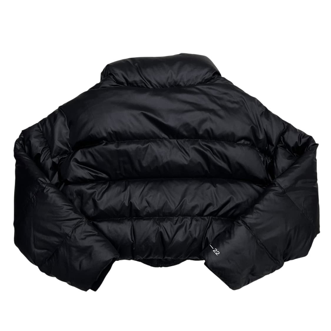 이미스 블랙 크롭 덕다운 패딩 S 상품이미지2