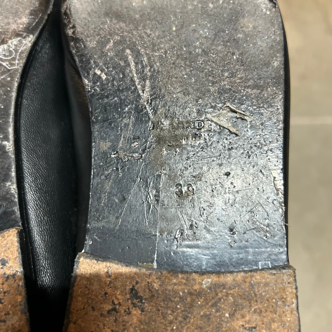 250) 질샌더 휩 스티치 스퀘어 토 발레리나 플랫 슈즈 상품이미지8