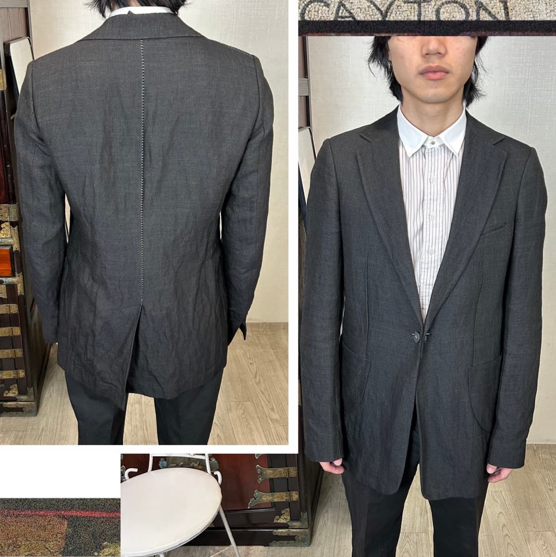 10sei0otto 메탈 블레이저 상품이미지1